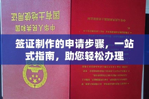 内门签证制作的申请步骤，一站式指南，助您轻松办理